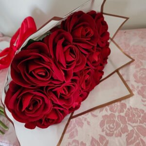 Bouquet of Roses Wrapped #0057