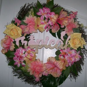 Flowered Wreath #5099